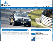 Tablet Screenshot of genesys-offenburg.de